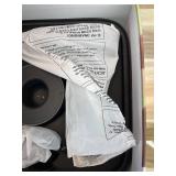 Retails for $169! Sharper Image Deep Tissue Percussion Massage Gun, Powerboost Pro+ Hot & Cold Rechargeable Handheld Massager, 6 Adjustable Speeds, 6 Attachment Heads & Carrying Case, Muscle Pain Reli