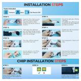 218A Toner Cartridges 4 Pack - MFP 3301fdw 218A Toner Replacement for HP 218A HP 218X Work for Color Laser Pro 3301fdw 3301cdw 3201dw 3301sdw Printer Ink W2180A , No CHIP, Black Cyan Yellow Magenta