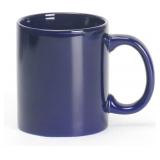 Restaurant China, 12oz C-Handle Stoneware Mug (Blue, 36)