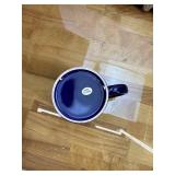 Restaurant China, 12oz C-Handle Stoneware Mug (Blue, 36)