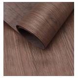 Natural Black Walnut Thin Wood Veneer - 23.6"Extra Wide - Ideal for Furniture, Speaker Renovation, Guitar, and Audio Outer - Decorative Veneer Sheet, 23" x 98"