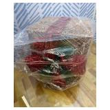 Super Large 12"-10"-8"-7" 4 Pack Lighted Gift Boxes Christmas Decorations 70 LED Timer 8 Modes Remote Battery Operated Gold Glitter Xmas Present Box Christmas Tree Decor Indoor Outdoor Home Yard