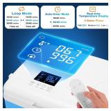 Retails for $150! Ice Machine for Knee After Surgery | Power-Saving Mode & Wireless Remote Control & Adjustable Timer & LED Screen, Joint Ankle Elbow Replacement Cold Therapy Compression Pad, Cryother