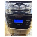 Retails for $150! Gevi 10-Cup Coffee Maker with Built-in Burr Grinder, Programmable Timer, 1.5L Water Tank, Reusable Filter & Warming Plate Drip Coffee Machine for Fresh Ground Coffee