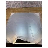 VASUHOME Frameless Bathroom Mirror, 24 x 24 Inch Wall Vanity Mirror, Large Wall Mounted Mirrors for Bathroom, Living Room, Bedroom, Entryway