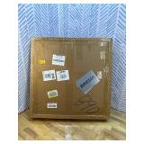 VASUHOME Frameless Bathroom Mirror, 24 x 24 Inch Wall Vanity Mirror, Large Wall Mounted Mirrors for Bathroom, Living Room, Bedroom, Entryway