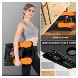 Pilates Reformer Board Set - 2025 Foldable 8-in-1 Pilates Machine for Full Body Workouts, Ab Core Trainer with Resistance Bands, Portable Home Pilates Equipment for Women & Men