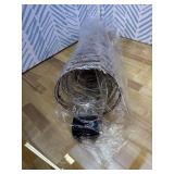 Lewondr Christmas Cone Trees, Set of 3 Christmas Tree with Lights and Winding Rattan Vine(24"/18"/12"), Battery Powered Decorative Cone Christmas Tree Cone Light for Home Holiday Xmas D cor, Natural