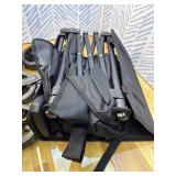 Lapp Wagons 39" Extra-Long Collapsible Folding Wagon Cart, Heavy-Duty 360 lb Utility Wagon with Wheels, Foldable Beach Wagon for Camping, Garden, Grocery, Sports, Outdoor Gear Grey