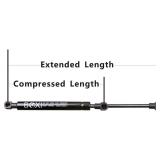 BOXI 2pcs Liftgate Lift Supports Struts Shocks Gas Struts Shocks Springs Supports Fit for Nissan Rogue 2008-2013/Rogue Sense 2012/Rogue Select 2014-2015 Sport Utility 4-Door | Replaces 6269 SG225030