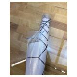 uxcell Window Privacy Film, 4000x1200mm Non-Adhesive Static Frosted Glass Window Clings, Removable Sun Blocking Window Decals for Home Office, Black and White