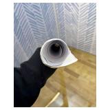 uxcell Window Privacy Film, 4000x1200mm Non-Adhesive Static Frosted Glass Window Clings, Removable Sun Blocking Window Decals for Home Office, Black and White