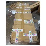 Retails for $180! FLEXIMOUNTS GL1 Overhead Garage Lifting Storage Rack, 4x4 Ft Heavy-Duty Metal Garage Ceiling Rack, Adjustable Organization System With 71