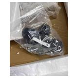 Retails for $110! Armocity Height Adjustable Standing Desk with Power Outlets, 39" Manual Stand Up Desk with Storage Shelves Small Mobile Rolling Computer Desk Portable Laptop Table with Wheels for Ho