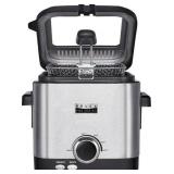 bella PRO - 1.6-qt. Deep Fryer - Stainless Steel