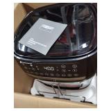 bella PRO - 12.6-qt. Touchscreen Air Fryer Pizza Oven with Rotisserie - Stainless Steel