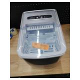 Gray electronic ice maker insignia brand