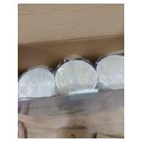 KTOB [50 pack] 12 oz Compostable Coffee Cups with Lids and Kraft Sleeves, Eco Friendly Disposable White Paper Cups Combo for Hot Beverage