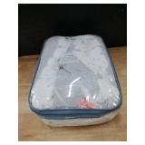 HKAI Baby Lounger â Soft Cotton Infant Floor Seat for Newborn to 24 Months, Portable Travel-Friendly Pillow for Boys & Girls