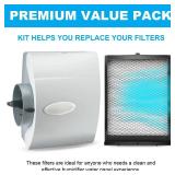 Aulpq Humidifier Maintenance Kit 4839 Fits for Aprilaire No.35 Water Panel Humidifier Replacement Filterï¼Fits for Aprilaire Whole Home Humidifier Models: 600, 600A, 600M