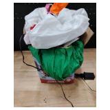 JOYIN 8 FT Long Christmas Inflatable Decoration Four Xmas Characters and Christmas Tree Blow Up Inflatables Decor with Build-in LEDs for Xmas Party Snowman Reindeer Santa Gingerbread Man Outdoor Decor