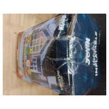 JOYIN 8 FT Long Christmas Inflatable Decoration Four Xmas Characters and Christmas Tree Blow Up Inflatables Decor with Build-in LEDs for Xmas Party Snowman Reindeer Santa Gingerbread Man Outdoor Decor