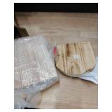 Wooden Masking Tape Dispenser for Kids - Colored Masking & Washi Tape Holder with Sliding Cutter, Multi Roll Craft Tape Dispenser Organizer for Children Gift Wrapping (Slide Cutter)