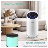 Airspark Original AS200 Air Purifier Air Filter Replacement, Airspark Official Certified 4-In-1 High-Efficiency H13 True HEPA Filters, Compatible with AS200/AS300 Air Purifier (Green)