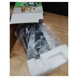 Hamilton Beach Smooth Edge Electric Automatic Can Opener for Kitchen with Easy Push Down Lever, Extra Tall, Includes Stainless Steel Scissors, Black and Chrome (76607)