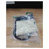 OATALY Monogrammed Canvas Tote Bag with Zipper Pockets - Ideal Gift for Mom, Teacher, Sister