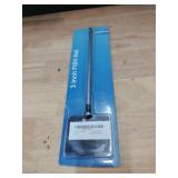 Pawfly 3 Inch Aquarium Fish Net with Telescopic Stainless Steel Handle Small Square Net with Soft Fine Mesh Sludge Food Residue Wastes Skimming Cleaning Net for Fish Tanks Small Koi Ponds and Pools