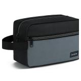 Carbrea Travel Toiletry Bag - Small Tavel Bag for Toiletries, Cosmetics, Accessories, Gifts - Black