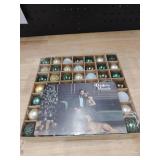 DecorbyHannah St. Patricks Day Christmas Ornaments, 49ct 1.18inches Emerald Green Gold Mini Tree Ornaments, Shatterproof Plastic Ball Set for St. Patrick