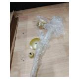 Remenna Wall Candle Holders Set of 2 Handcrafted Wrought Iron Sconces with Gold Finish, Easy to Install Modern Candle Holders for Living Room, Bedroom, Hallway, Wedding or Holiday Decor