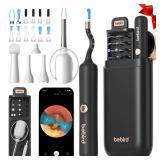 Bebird Earsight Plus R37R Ear Cleaning Camera Wax Removal Tool kit, FSA HSA Eligible Flexible Ear Scope Otoscope Camera Light, Visual Ear Picker Wireless Earwax Remover Tweezers for Adults & Kids