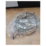 Livabber Countertop Fruit Basket Bowl with Banana Hanger, Modern Standing Fruit Vegetable Bowl Storage, with Banana Tree Holder for Kitchen Dinning Table (Round Wood, Black)