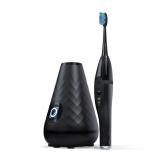 Tao Clean UV Sanitizing Sonic Toothbrush and Cleaning Station, Electric Toothbrush, Dual Speed Setting, Black