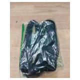 OAZSE 1\" Wide Nylon Web Belts for Men Quick Release Plastic Buckle Webbing Belt Black Color 55\" Long