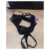 Avidlove Sexy Lingerie for Women Lace Teddy One Piece Cross Strap Bodysuit Lingerie L