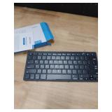 OMOTON Bluetooth Keyboard Compatible with iPad A16 11th 10th Generation, iPad 10.2 (9th/8th/7th), iPad Pro 13/12.9/11 inch, iPad Air/Mini and More iOS Devices, Black