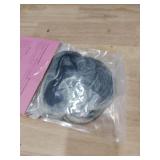 CJL HAIR Large Messy Bun Hair Piece Wavy Curly Scrunchies Synthetic Chignon Ponytail Hair Extensions Thick Updo Hairpieces for Women Salt and Pepper