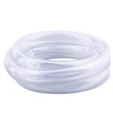 DERNORD PVC Tubing 3/4\"ID X 1\"OD Flexible Clear Vinyl Hose 5 Feet for Food Grade
