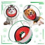 CNEO Inflatable Dog Cone Collar with Detachable Enhanced Anti-Licking Shield, Soft Neck Donut Collar for Dogs After Surgery, Adjustable Dog Cone Alternative for Large Medium Small Dogs & Cats