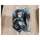 Sratte 3 Pcs Halloween Cat Masks Costume for Woman Include Cat Face Eye Masquerade Mask Black Ear Headband Bell Collar for Cosplay Costumes Dress up Theme Party Favors Decorations