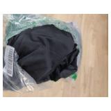 Hezuzo Spandex Table Cover for 6Ft or 4fT or 8ft Table Universal Fitted Stretch Tablecloth for Party, Banquet, Wedding and Events-Black