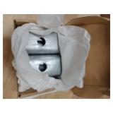 GBGS 4 Pack Square Trailer Axle Spring Seat