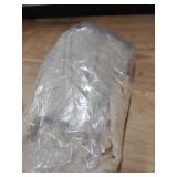 Beige Lace Cafe Curtains 30 inch Length Short Vintage Kitchen Curtains 2 Panles ,Light Filtering Sheer Tiers, Rod Pocket, Small Window Drapes for Bathroom Laundry Room Kitchen Each 26x30 Inch