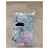 30 PCS Bed Sheet Grippers Sturdy Bed Sheet Clips Bed Sheet Fasteners Adjustable Bed Scrunchie for Bedding Bedroom Home Office,Sheet Holder That Hold Slip and Fall Out Keep(3 Colors)