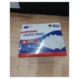 100pc Large Sterile Gauze Pads 4x4 Sterile for Wounds Bulk - 12ply Woven Gauze Sponges 4x4 Sterile - USP IV Breathable Mesh 4x4 Gauze Pads Sterile for Enhanced Absorption - First Aid Medical