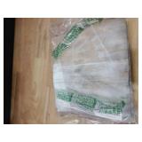 Emvency 4 Pack Valances Window Treatments, Brown Abstract Modern Art Blackout Drapes Adjustable Curtain for Windows Living Room Kitchen Over Sink, 18x52 Inch Rod Pocket Valances